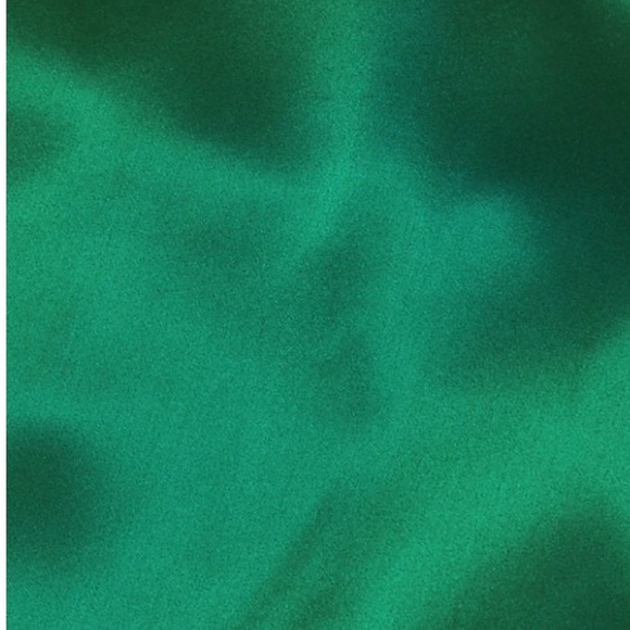 NWT! Amanda Uprichard ELEKTRA Gathered Silk Halter Emerald Gown S - Picture 4 of 5